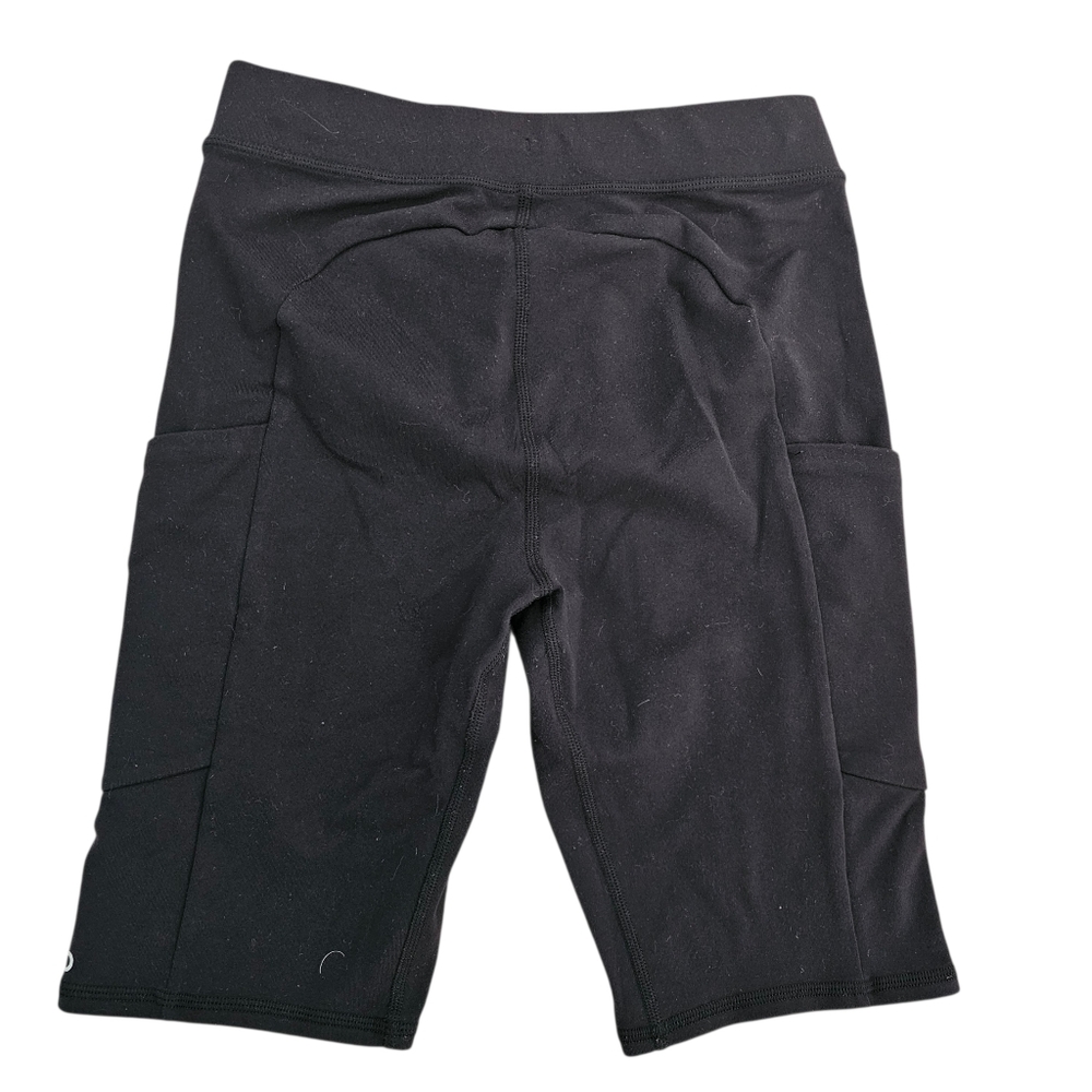 ALO Yoga Women’s Black Bike Shorts 10" Inseam SMALL Workout Exercise Athleisure - Picture 2 of 5